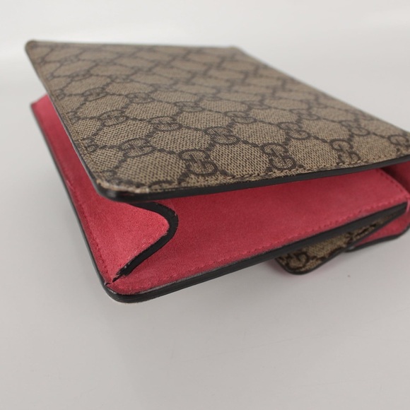 Gucci Dionysus Beige and Pink Mini Bag with Silver Chain - Picture 16 of 16